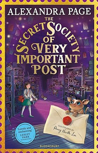 The Secret Society of Very Important Post - A Wishyouwas Mystery